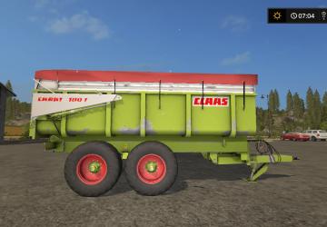 Claas Carat 180Tверсия 1.0.1.0 для Farming Simulator 2017 (v1.5.3)