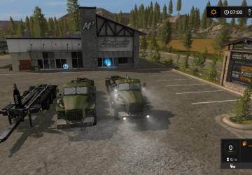 Урал-6614 8x8версия 2.0 для Farming Simulator 2017 (v1.5.3)