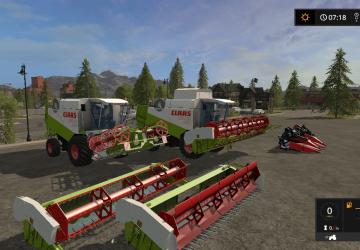 Claas Lexion 430/460 Packверсия 1.0.0.0 для Farming Simulator 2017 (v1.5.3)