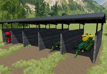Vehicle Shelter Packверсия 1.1.0.0 для Farming Simulator 2019