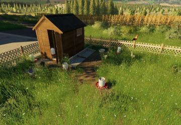 Open Chicken Coopверсия 1.1.0.1 для Farming Simulator 2019