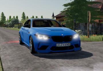BMW M2 CS 2020версия 1.0.0.0 для Farming Simulator 2022