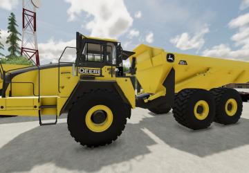 John Deere 410E-IIверсия 1.0.0.0 для Farming Simulator 2022