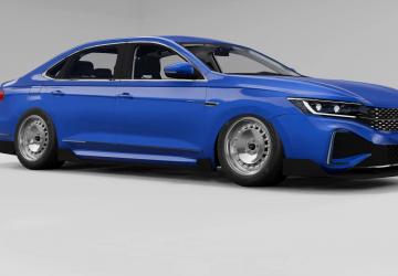 Volkswagen Passat 2022версия 2.1 для BeamNG.drive