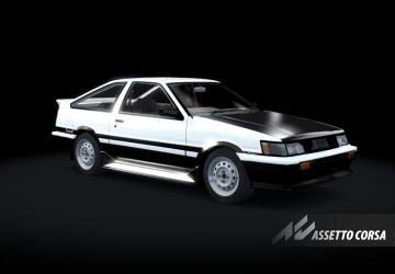 Toyota Corolla Levin 1600 GT APEX zenki (W) specv1.0 для Assetto Corsa