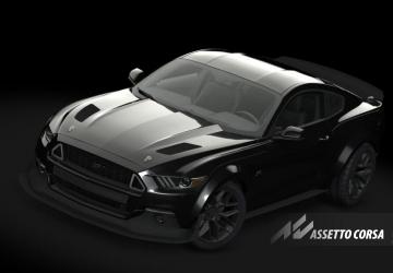 Ford Mustang 2015 RTRверсия 1.0 для Assetto Corsa
