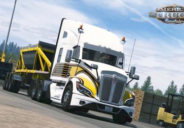 Kenworth T680 Next Gen 2021версия 1.1 для Euro Truck Simulator 2 (v1.47.x, 1.48.x)