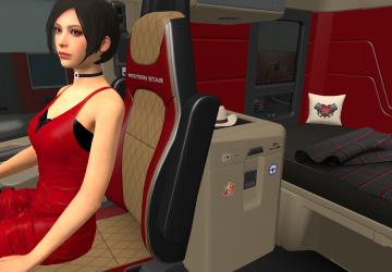 Интерьер Western Star 49Xверсия 1.0 для Euro Truck Simulator 2 (v1.45-1.47)