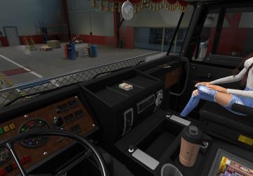 Интерьер для DAF F241версия 1.2 для Euro Truck Simulator 2 (v1.45-1.47)