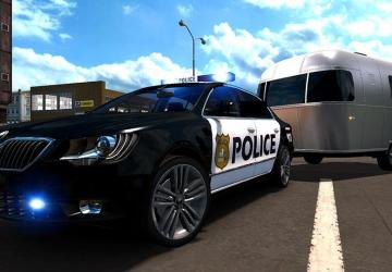 Skoda Super Bверсия 1.0 для American Truck Simulator (v1.32.x, - 1.34.x)