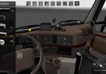 Рычаг переключения передач для Volvo VNLv1.0 для American Truck Simulator (v1.32.x)