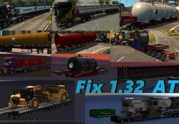 Фикс для Chris45 Trailers Pack 2.0версия 1.0 для American Truck Simulator (v1.32.x, - 1.34.x)
