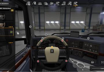 Two Steering Wheels for Volvo VNLверсия 1.0 для American Truck Simulator (v1.32.x)