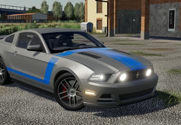 Ford Mustang S197 2013-2014версия 1.0.0.0 для Farming Simulator 2019 (v1.7.x)