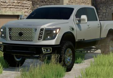 Nissan Titan Platinum 2016версия 1.0.0.0 для Farming Simulator 2022