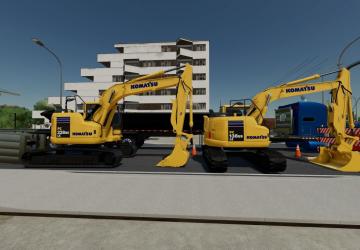 Komatsu PC138USLC-11версия 1.0.0.0 для Farming Simulator 2022