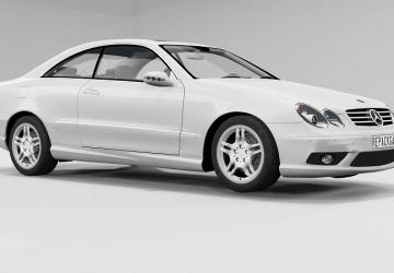 Mercedes CLK55версия 1.1 для BeamNG.drive (v0.25.x)