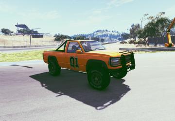 General Lee Pickupверсия 1.0 для BeamNG.drive