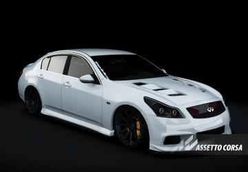 Infiniti G37 Biturbo Sedan | TGA x Ashверсия v1.0.1 для Assetto Corsa