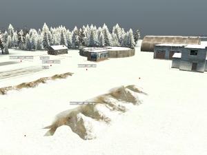 Пак объектов и текстур «Зимняя сказка»версия 0.01 для SpinTires (v03.03.16)