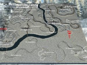 Карта «Зима в Бабаевском районе»версия 1.0 для SpinTires (v03.03.16)