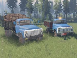 ГАЗ-53 4x4версия 2.0 для SpinTires (v03.03.16)