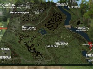 Карта «69 Волга-4»версия 1.0 для SpinTires (v03.03.16)