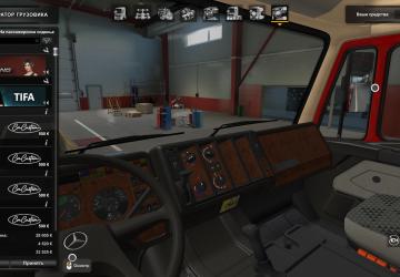 Девушки-пассажиры, аксессуары для Mercedes Benz Skv1.0 для Euro Truck Simulator 2 (v1.46-1.47)