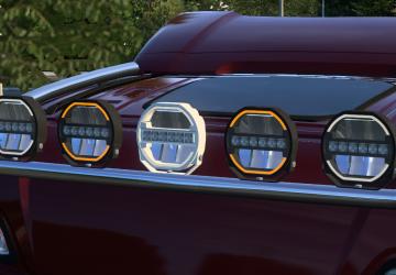 LED Lamps Strands Skyload Light 9версия 1.0 для Euro Truck Simulator 2 (v1.47.x, 1.48.x)