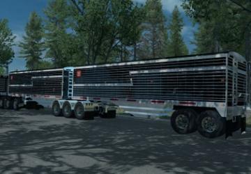 Wilson Trailer Grainверсия 1.0 для American Truck Simulator (v1.32.x, - 1.34.x)