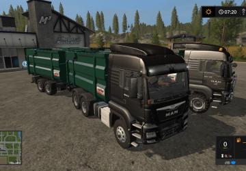 MAN Agrolinger Packверсия 4.0.0.0 для Farming Simulator 2017 (v1.5.3)