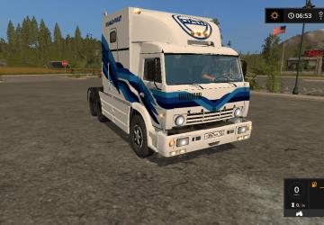 КамАЗ-54115версия 1.0.0.1 для Farming Simulator 2017 (v1.5.x)