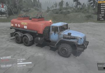 Урал 4320-40версия 3.0 для Spintires: MudRunner (v10.06.19)