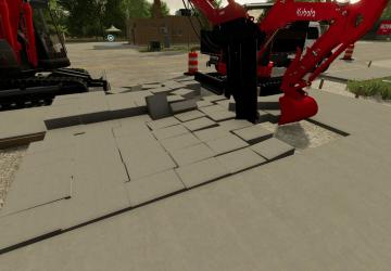 Placeable Road Piecesверсия 1.0.0.0 для Farming Simulator 2022