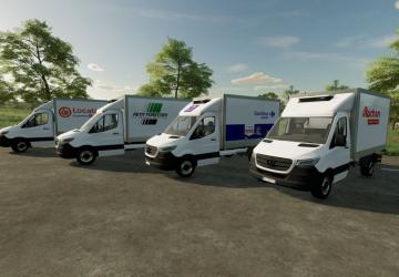 Mercedes Sprinter Hatchback - Rental Companiesv1.0.0.0 для Farming Simulator 2022