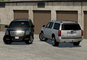 Cadillac Escaladeверсия 1.0.0.0 для Farming Simulator 2022