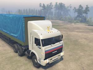 Камаз-54115 «Дальнобойщик VM»версия 1 для SpinTires (v03.03.16)