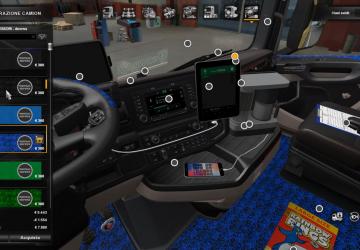 Interior Addon’s Scania NGверсия 1.5 для Euro Truck Simulator 2 (v1.47)