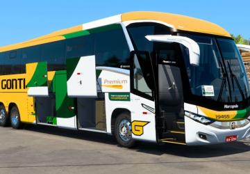 Marcopolo Paradiso G7 1200 Multichassisверсия 1.0 для Euro Truck Simulator 2 (v1.47.x)