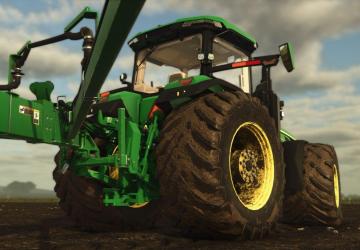 John Deere 8R (2022-2025) US Seriesверсия 1.0.0.0 для Farming Simulator 2025
