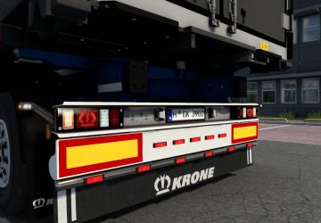 Tuning Parts for Krone Profi Box Carrierv1.0 для Euro Truck Simulator 2 (v1.47.x)