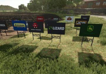 Brand Yard Signsверсия 1.1.0.0 для Farming Simulator 2025