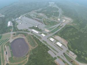 Карта «Road Atlanta - LIDAR Edition»версия 1.67 для BeamNG.drive