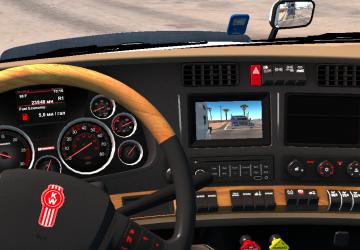 Камера заднего вида в GPS для ATSверсия 1.1 для American Truck Simulator (v1.30.x, - 1.32.x)