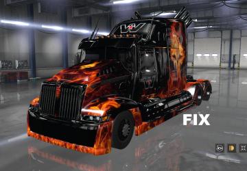 Фикс для грузовика Western Star 5700версия 1.0 для American Truck Simulator (v1.31.x, 1.32.x)