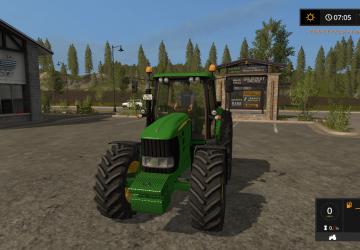 John Deere 7530/7430версия 4.1 для Farming Simulator 2017 (v1.5.3)