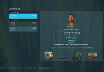 Dynamic Mission Vehiclesверсия 1.2.0.2 для Farming Simulator 2022