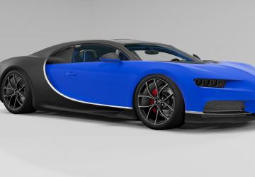 Bugatti Chiron Releasedверсия 2.0 для BeamNG.drive