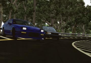 Карта «Usui Pass»версия 1.1 для BeamNG.drive