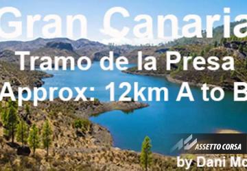 Tramo de la Presaверсия 0.3 для Assetto Corsa